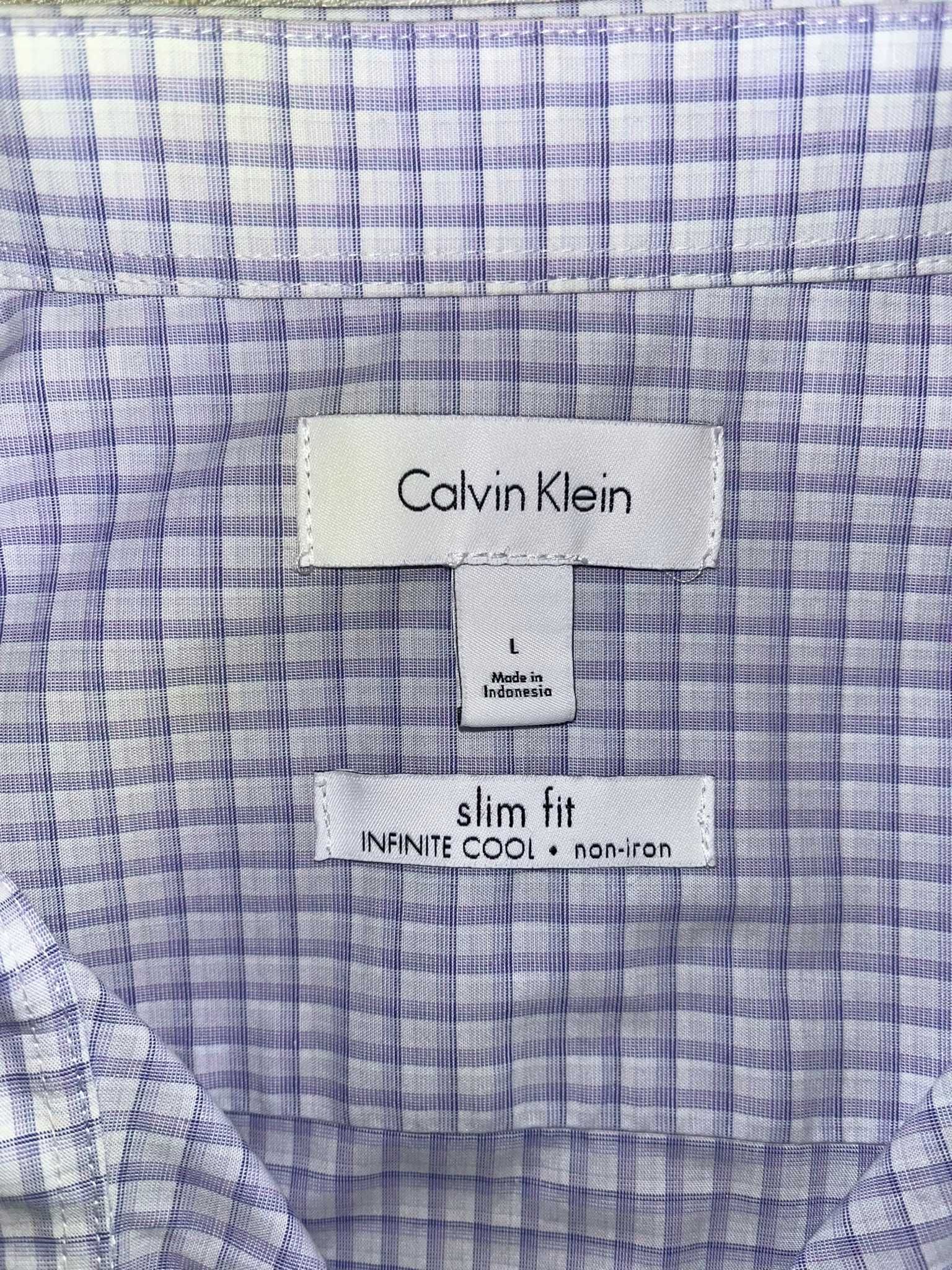 Мъжка риза Calvin Klein (размер L, Slim Fit)