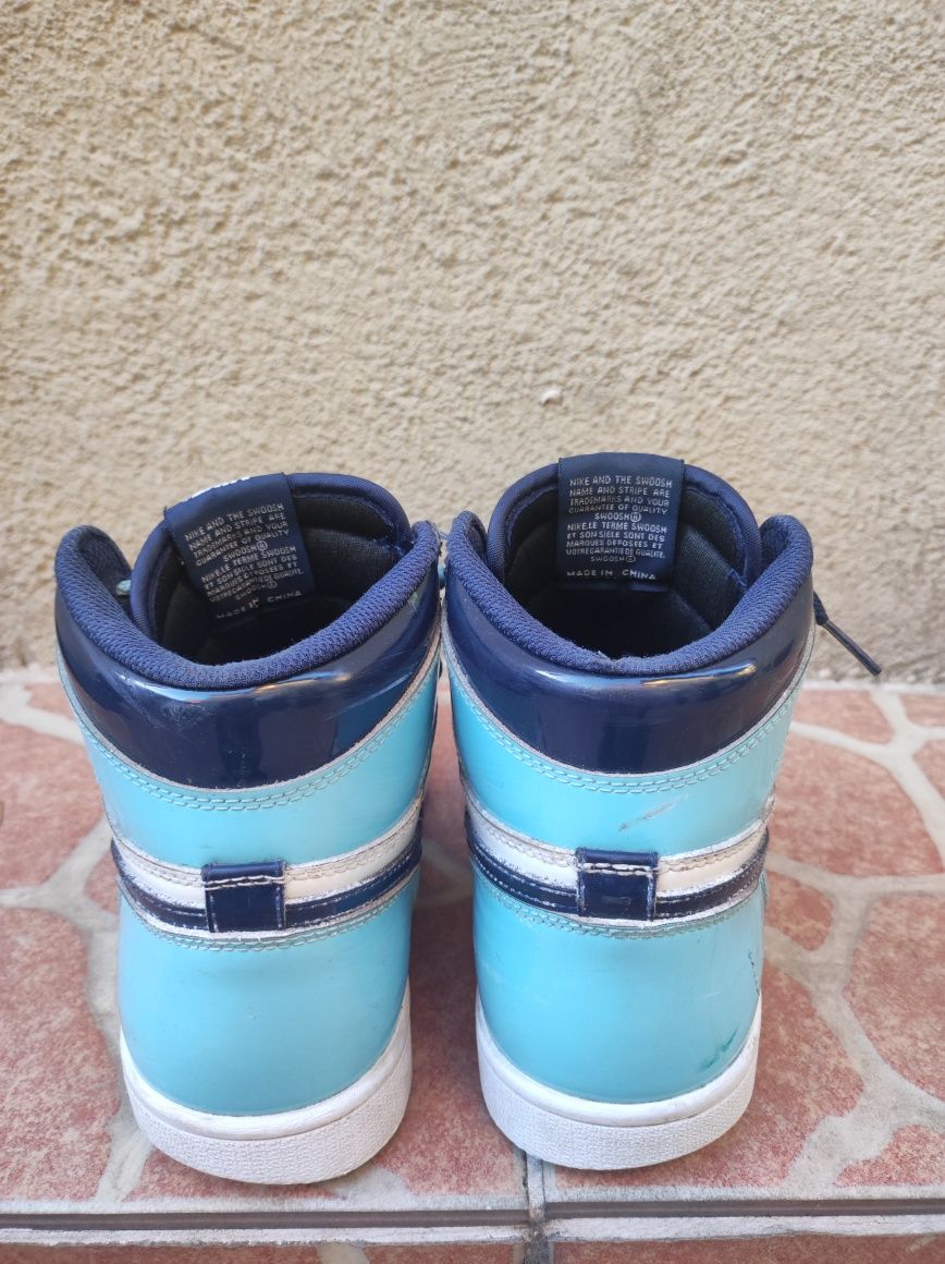 Jordan 1 retro high patent Air plus bllue Nike mid 4 max