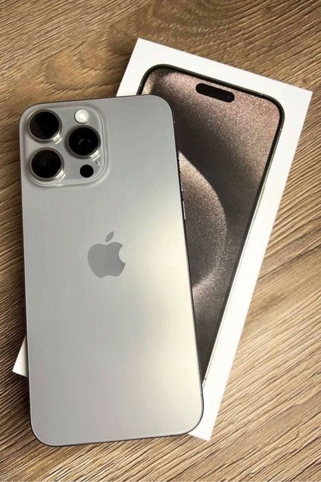 Iphone 15pro max 512gb natural titanium