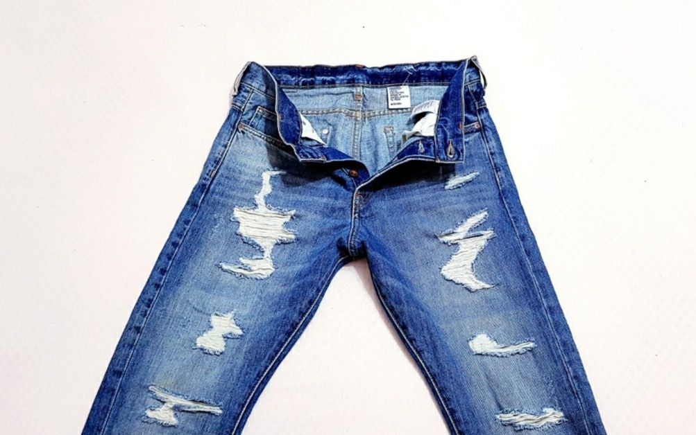 Jeans Denim, blugi H &M, originali, Noi, mărimea 30/32 un S/M.