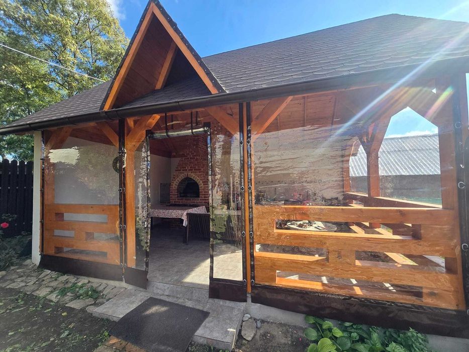 Inchideri terase cu folie cristal