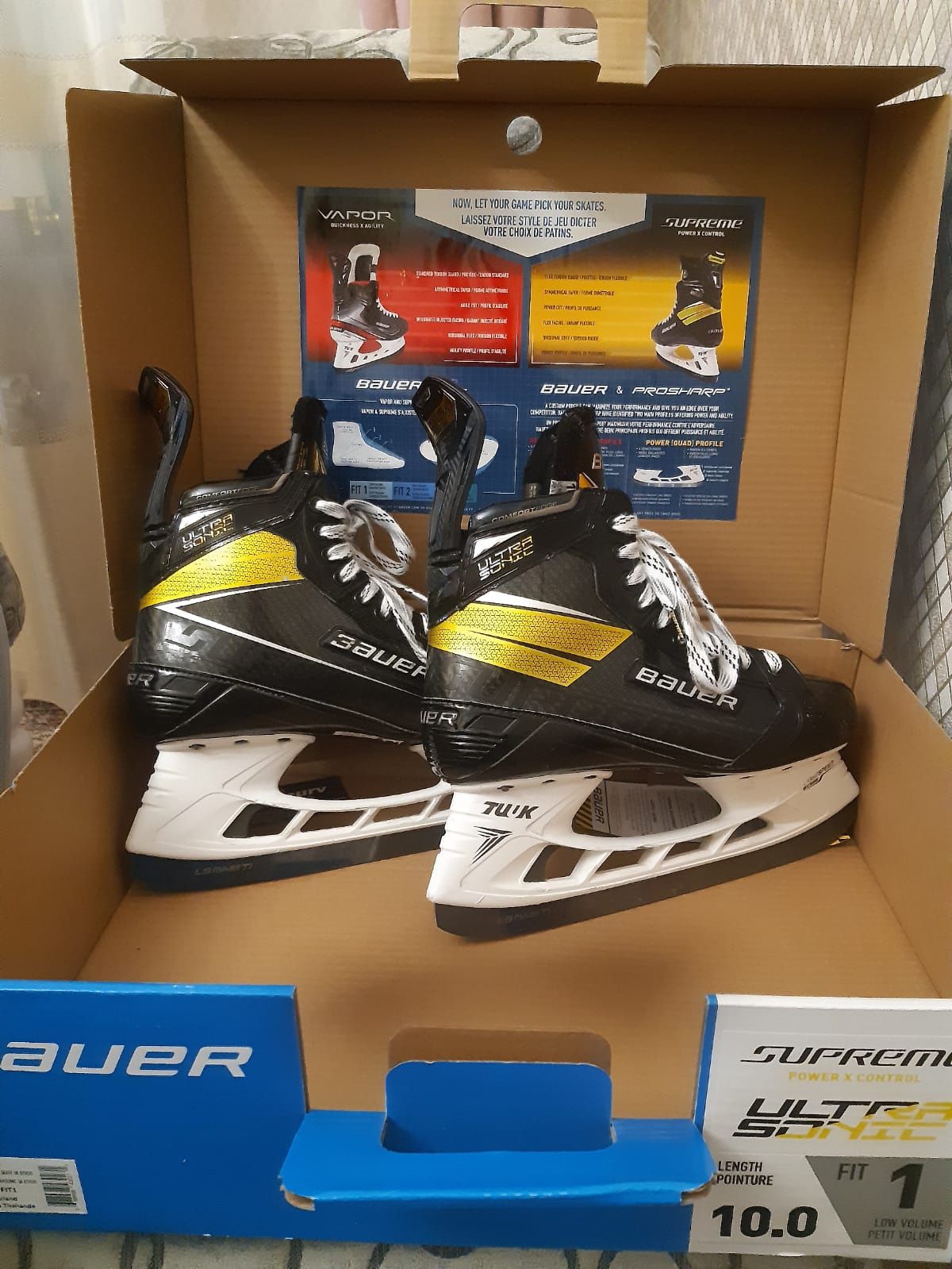 Коньки Bauer  Ultrasonic 

 

Коньки Bauer Supreme Ultrasonic S20 п