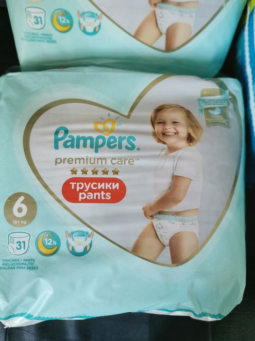 Пелени - гащички Pampers Premium Care Pants Размер 6