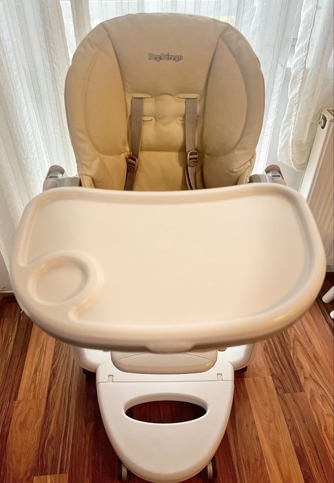 Scaun de masa 3in1 Peg Perego Tatamia Follow Me - Paloma