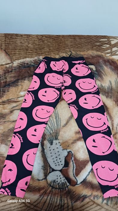 Pantaloni fete smiley face