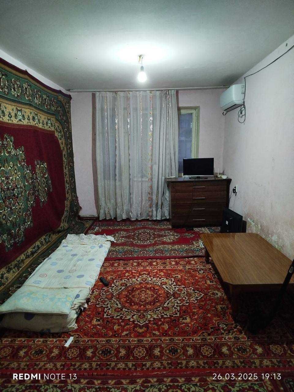 2 хоналик квартира 4 этаж горгаз, кафе бахор