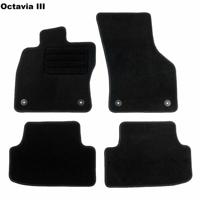 Мокетни стелки SKODA Octavia Superb Fabia Scala Karoq Roomster Yeti