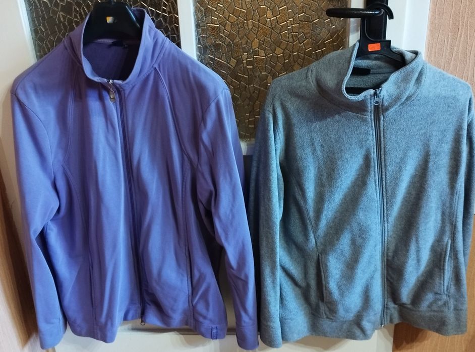 Суичери лилав и сив хл-2хл размер.