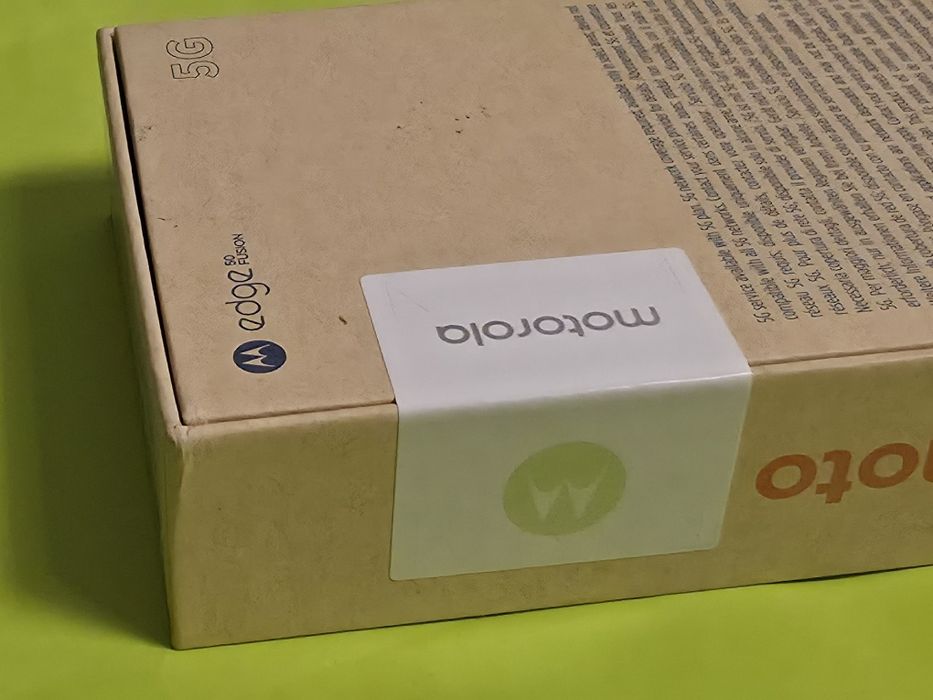 ЗАПЕЧАТАН 256GB Motorola EDGE 50 Fusion Гаранция Yettel 2028 BLUE