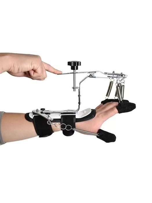Тренажёр для кисти и пальцев с пружинами в укреплении руки.