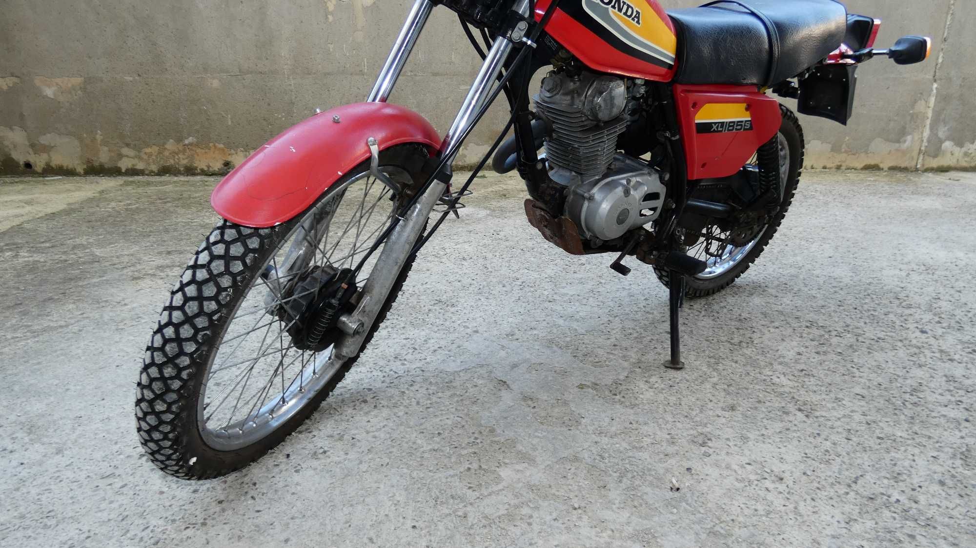 Ретро мотор Honda XL185s 1978г