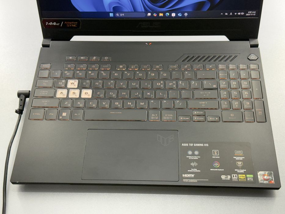 Notebook Asus Tuf gaming A15