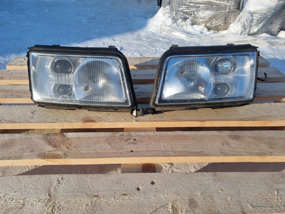 Фары на audi S4/C4