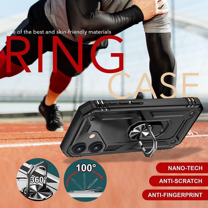 Удароустойчив кейс ringcase за apple iphone 17 - супер защита