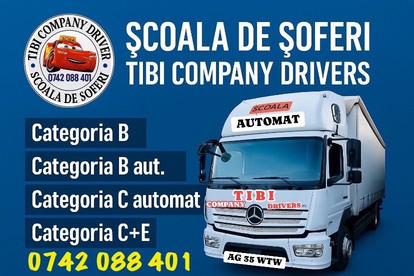 Scoala de soferi Pitesti B C C+E