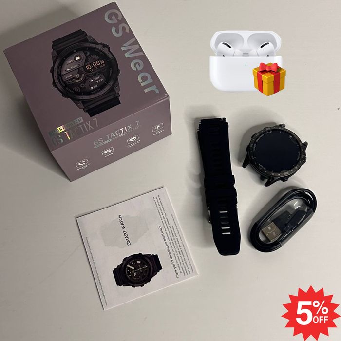 GS tactix, смарт часы, часы для мужчин