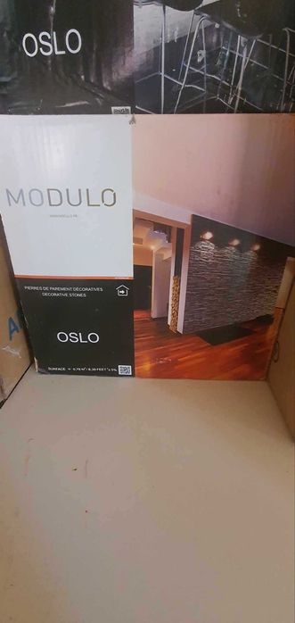 vand piatra decorativa modulo oslo alba