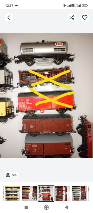 Vagoane marfă HO Rico, Lima , Piko trenulețe diorama