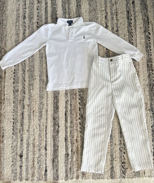 Блузка Ralph Lauren и панталон за момче 6-7г.