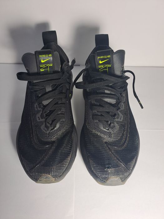 nike zoom double stacked volt black femei