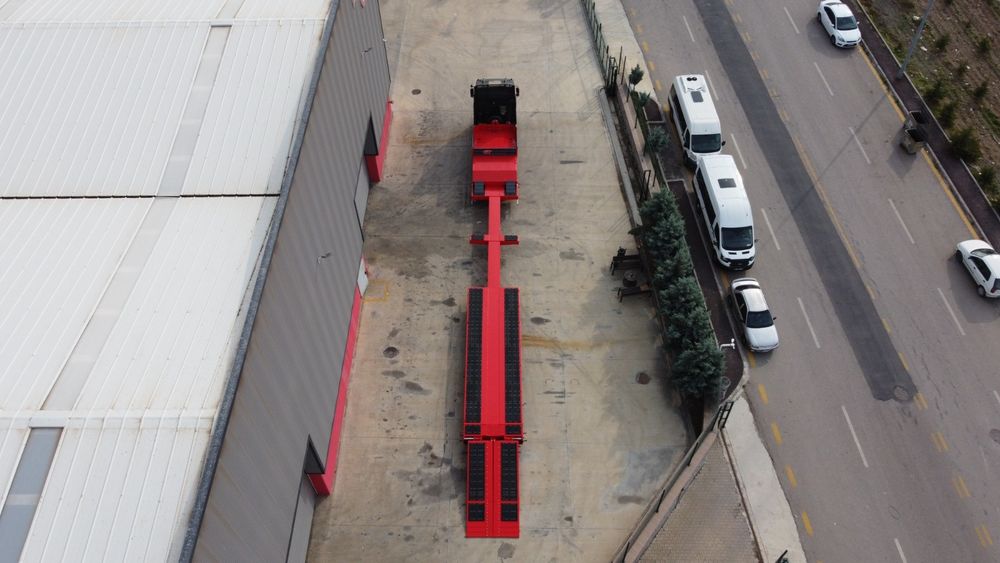 Semiremorca Trailer 3 axe extensibil 56 Tone NOU!