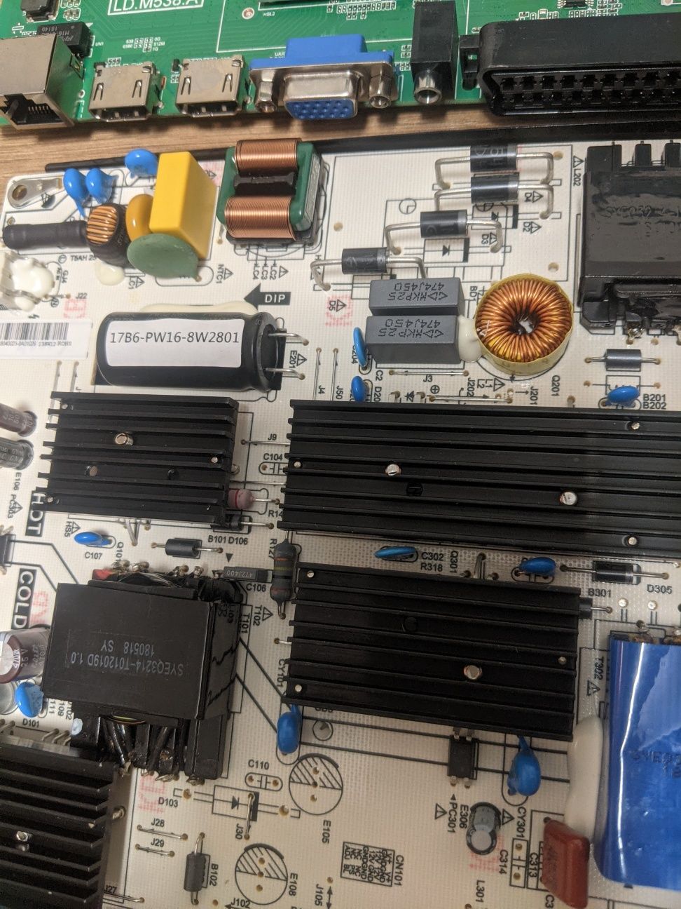 На части нов смарт телевизор Arielli led-55DN4T2
