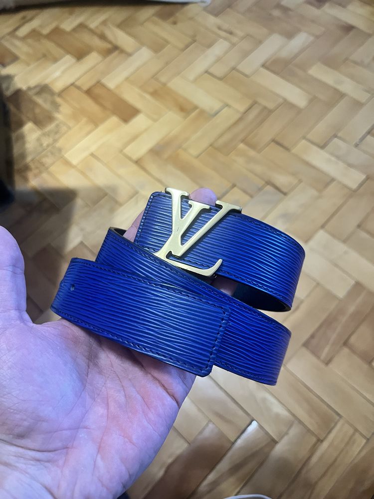 Оригинален колан Louis Vuitton Royal Blue