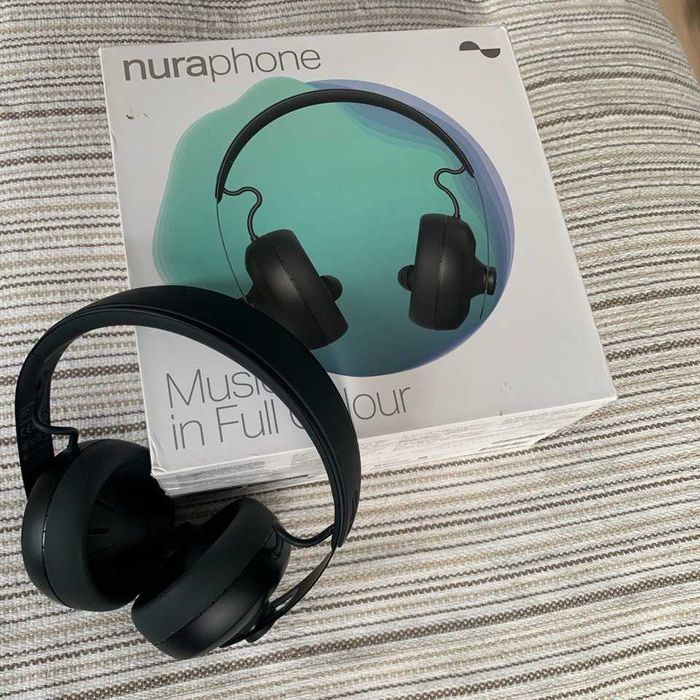 Casti wireless Nura G2, On-Ear/Over-Ear, ANC, Microfon, App ,Bluetooth