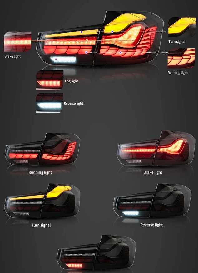 Комплект OLED тунинг стопове за BMW F30,F80 (2011-2018)