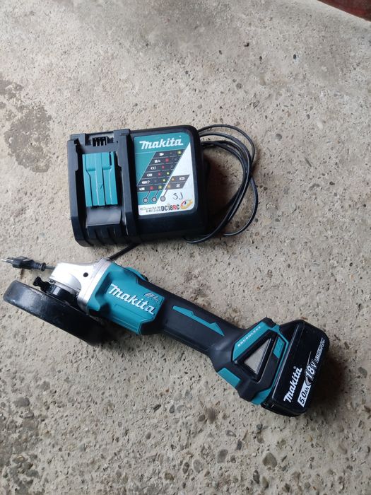 Polizor unghiular Makita Brushless