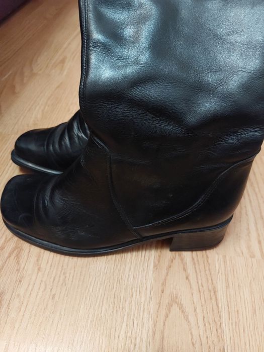 Cizme dama din piele