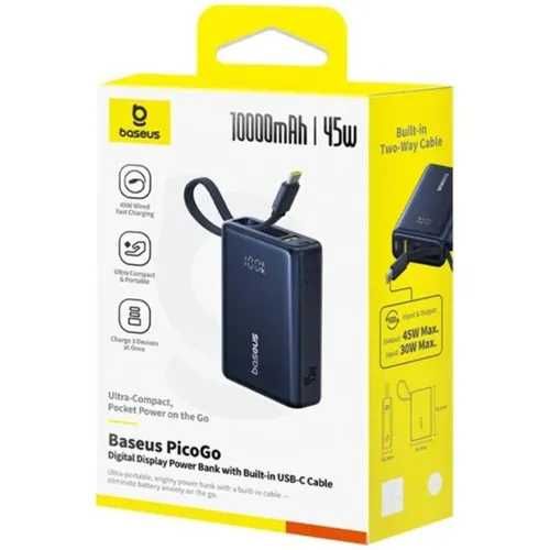 Baseus PicoGo Power Bank 10000mAh 45W. Есть доставка