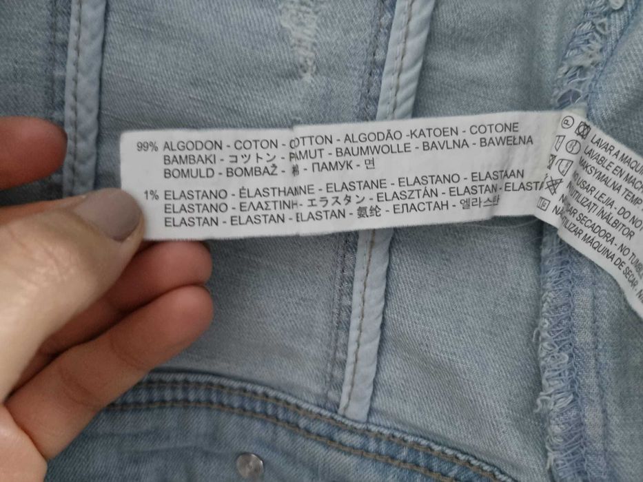 Geaca scurta denim Stradivarius