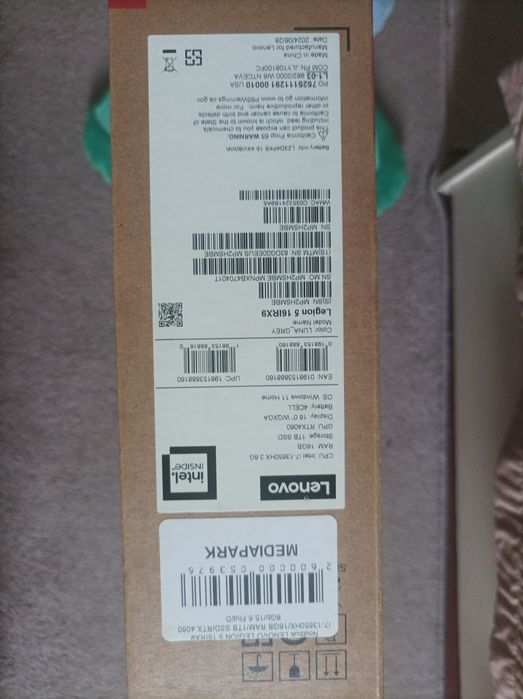 Lenovo legion 5 16irx9