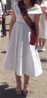 Белое платье Турция