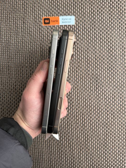 НОВ! *ЛИЗИНГ* iPhone 16 Pro Max 256Gb Black / Natural / Desert Titani