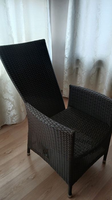 Set 4 fotolii Jysk, de terasa, cu spătar mobil