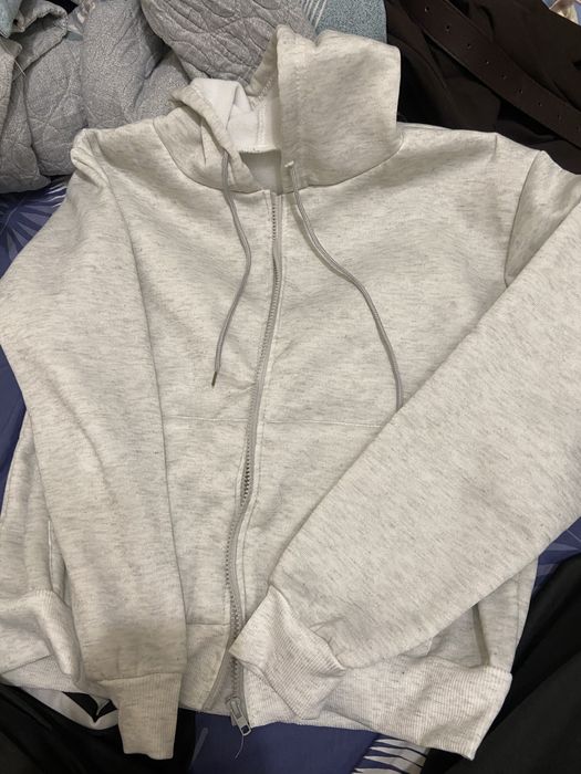 Зипка серая утепленная