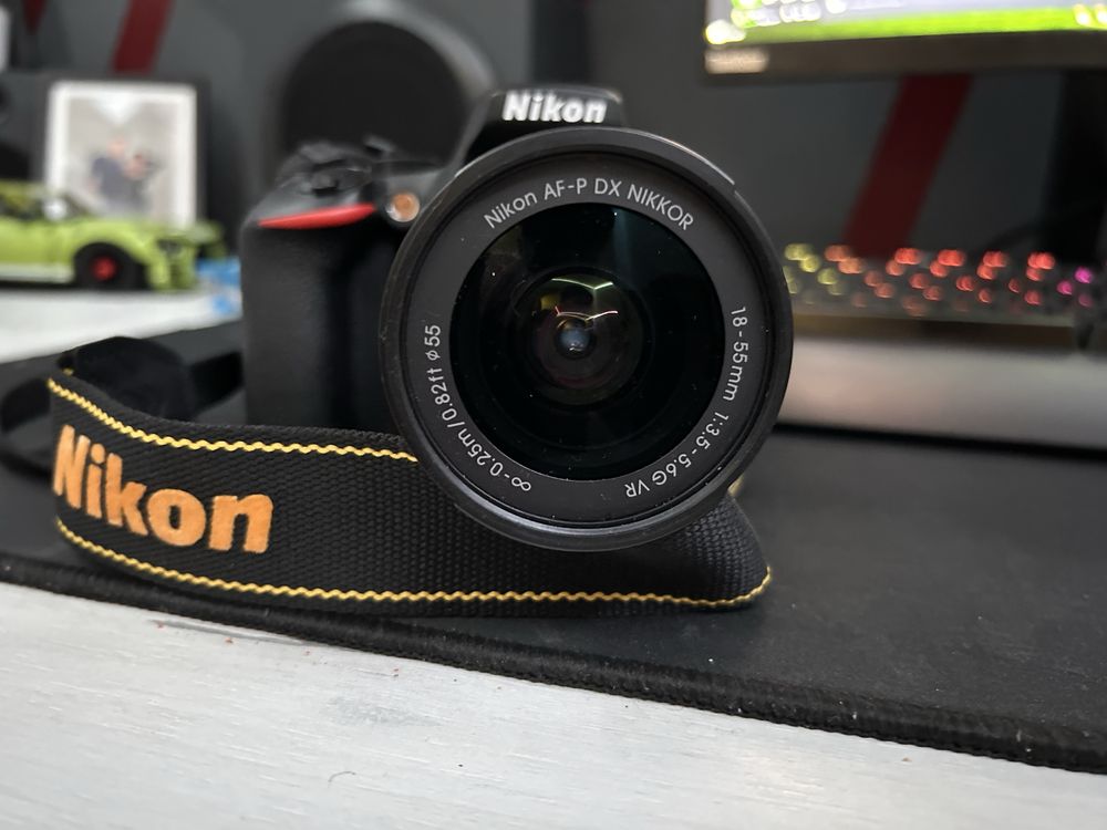 Nikon D3500 24.2MP +obiectiv AF-P 18-55mm VR
