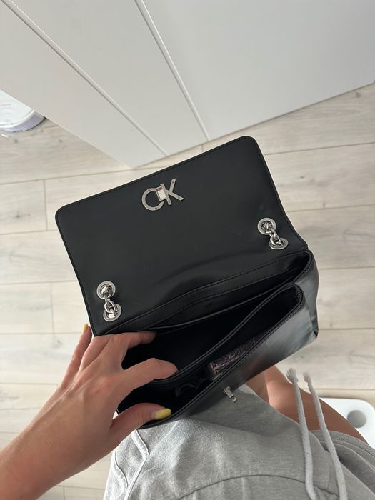 Geantă de umăr, Calvin Klein, negru