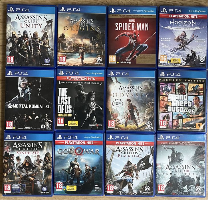 Ps4 Slim, 1 Tb+ controller+12 jocuri