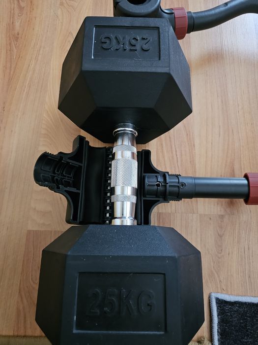 Дъмбели - комплект адаптери за дъмбели