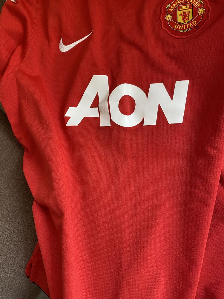 Тениска Nike с лого на Манчестър
