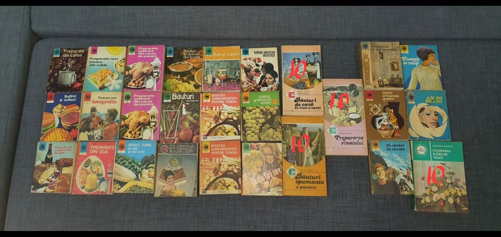 Carti de bucate vechi