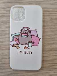 Husa Iphone 12 mini Pusheen+ folie mr.monkey