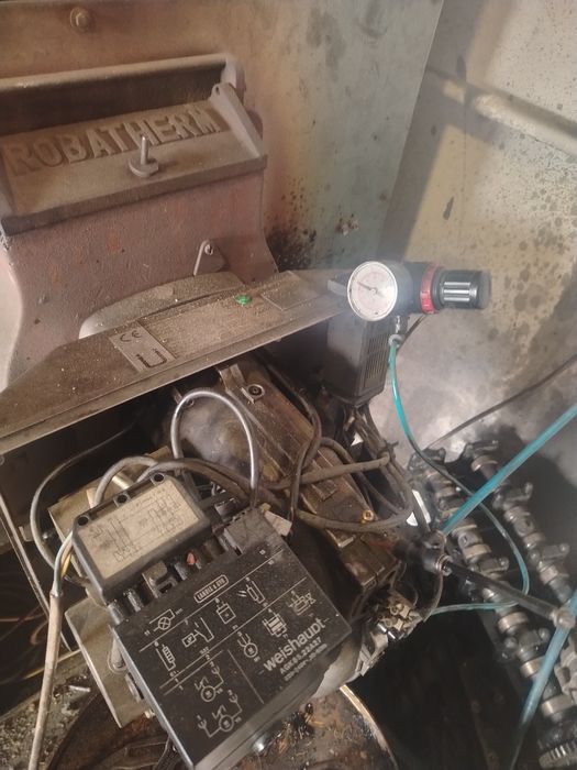 Suflanta aier card cu ulei uzat