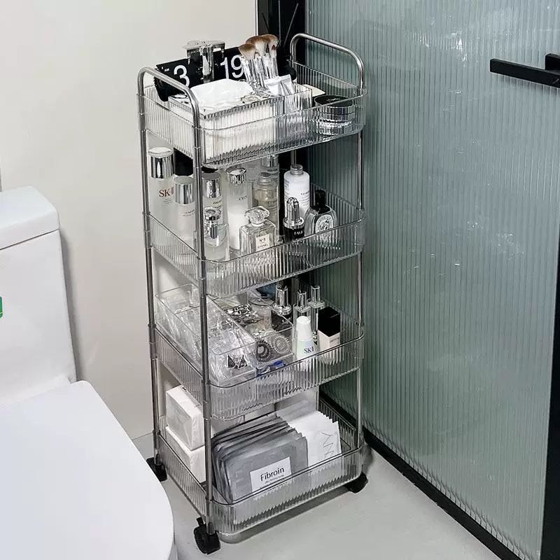 Полка этажерка тележка для кухни или ванной комнаты