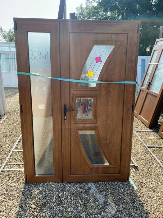 Usi termopan noi pictate - fumuri - vitrate de la 1500 lei