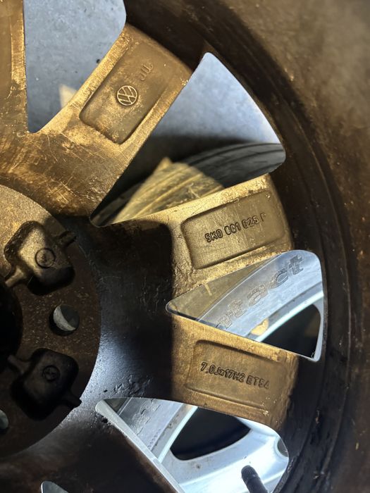 Jante R17 VW Originale 5x112 golf 7 passat skoda