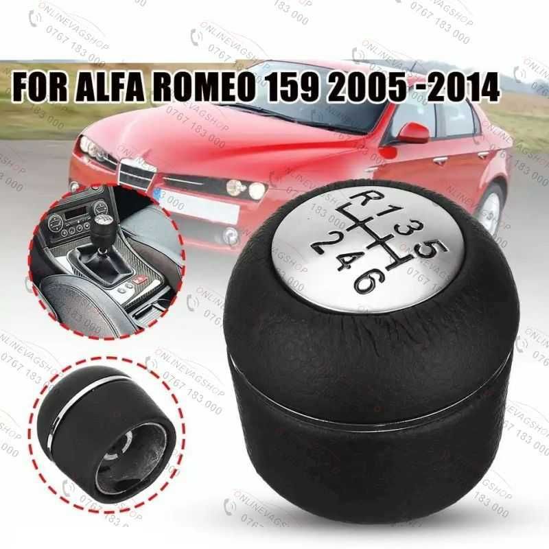 Nuca schimbator Alfa Romeo 159 piele cu 6 viteze
